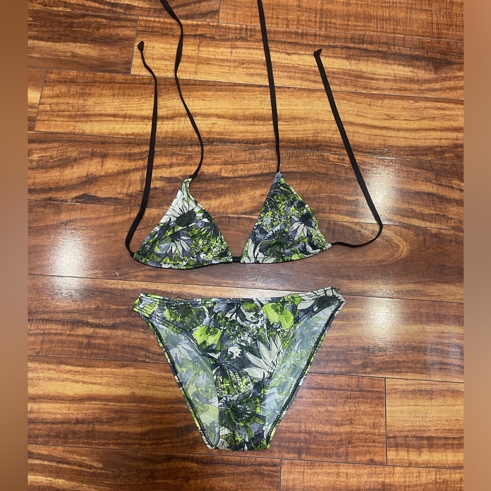 Vintage Mesh String Bikini‎ 7/8